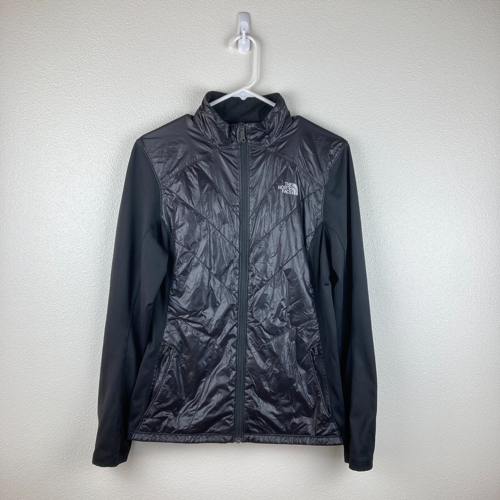 The North Face FlashDry Full Zip Jacket Women's Size L Black